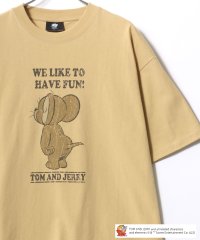 TOM＆JERRY/トムトジェリー TOM and JERRY ヴィンテージプリント ラグラン 半袖Tシャツ レディース メンズ/508039032