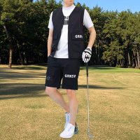 TopIsm/トップイズム TopIsm ゴルフセットアップ メンズ 多機能 上下セット ゴルフウェア GIORNO SEVEN ジョルノセブン ゴルフショートパンツ ベスト/508039207