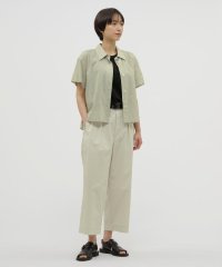 MHL./FINE COMPACT COTTON POPLIN TROUSERS/507788600