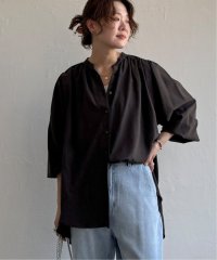 LBC/気流染めバンドカラーチュニック/507848314