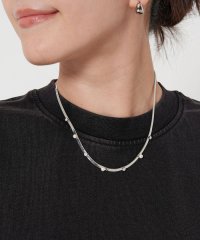 BEAUTY&YOUTH UNITED ARROWS/パールモチーフ×ガラス スネークチェーン ネックレス/508001000
