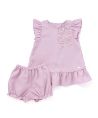 Tartine et Chocolat/【お揃い】バタフライモチーフ袖フリルブルマ付きワンピースベビー(70～90cm)/508012959