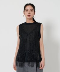 BEAUTY&YOUTH UNITED ARROWS/レーヨンナイロンブレンド フリンジベスト/508013736
