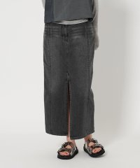 BEAUTY&YOUTH UNITED ARROWS/コットンデニム フロントスリット ロングスカート/508025498