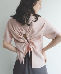 N Natural Beauty Basic/バックオープンTブラウス/508029612