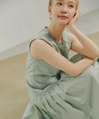 N Natural Beauty Basic/バルーンノースリーブワンピース/508036510
