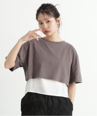 N Natural Beauty Basic/ヘムレイヤードTシャツ/508036513