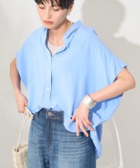 AMERICAN HOLIC/アメリカンホリック AMERICAN HOLIC 接触冷感タックフレンチスリーブシャツ/508040223