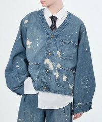 M TO R/【Lee x BELPER x M】PAINT ENGINIEER SHORT JACKET/508040277