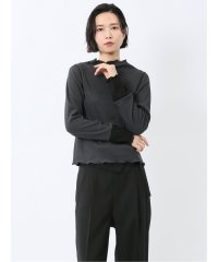 m.f.editorial/エムエフエディトリアル m.f.editorial ストレッチテレコ 長袖プルオーバー/508040288