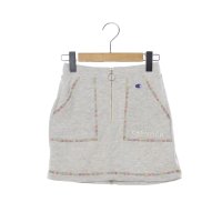CHAMPION/チャンピオン Champion ジュニア ショーツ サステナブルなアメリカ綿60%、ポリエステル40%による裏毛素材を使用した膝上丈の台形スカートです。 CK－/508040449