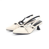 Lena/レナ Lena レディース パンプス ポインテッドトゥ クロスストラップ スリングバックパンプス 5cmヒール 3343/508040659