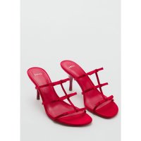 MANGO/サンダル .－－ MERLOT/508040881