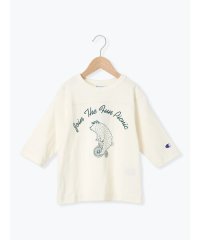 Samansa Mos2 Lagom/【Champion別注】クマプリント7分袖Tシャツ/508040952