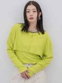 kivi/キヴィ kivi rib cardigan&cami/508041140