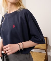 U.S. POLO ASSN./ユーエスポロアッスン U.S. POLO ASSN. ワンポイントクルードルマンプルオーバーTシャツ/508041605