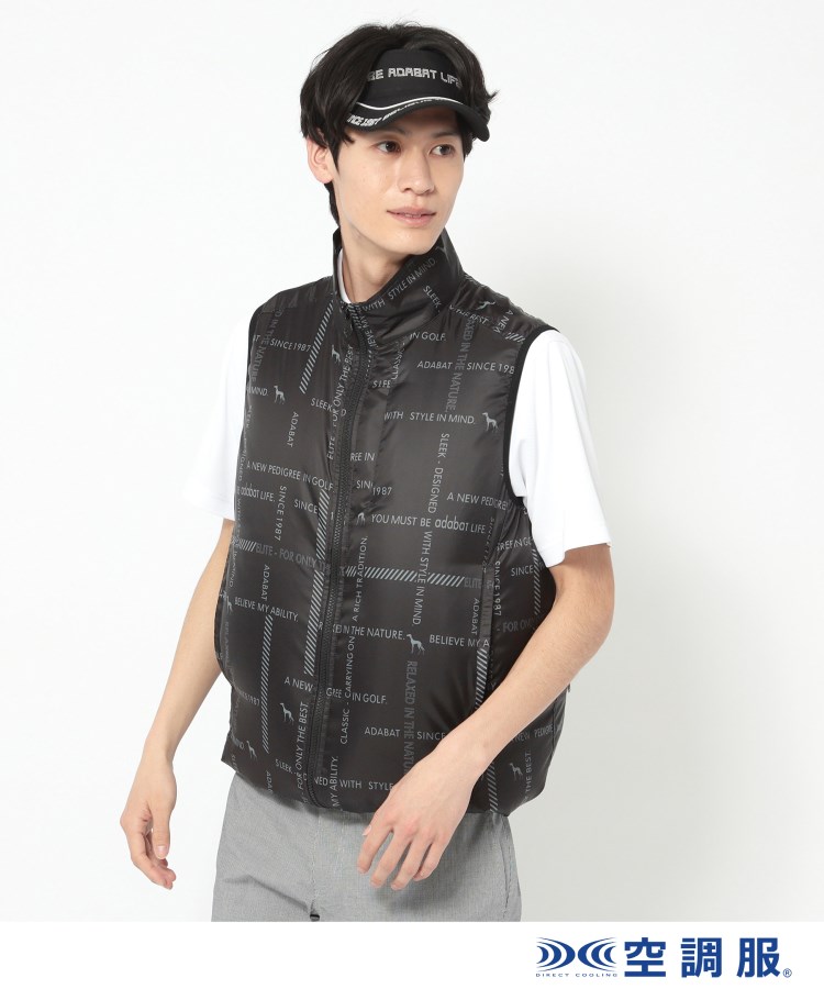 くるここさま専用　アダバット　空調服　ベスト　ブラック アダバット adabat 【ファン別売り】 「空調服(R)」ベスト