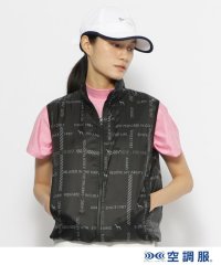 adabat/【ファン別売り】「空調服（R）」ロゴチェックベスト/508041727