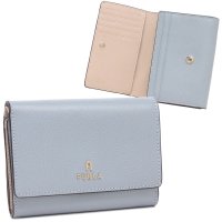 FURLA/フルラ FURLA 三つ折り財布 カメリア ブルー ベージュ レディース FURLA WP00325 ARE000 3593S/508041736