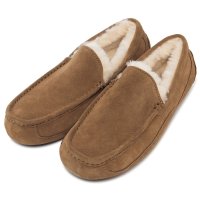 UGG/アグ UGG デッキシューズ モカシン スリッポン アスコット ムートン ベージュ メンズ UGG 1101110 CHE/508041740