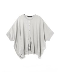 mizuiro ind/mizuiro ind ハイガーゼクルーネックワイドカーディガン/508041811