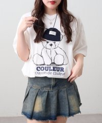 NICE CLAUP/OLIVE des OLIVE OUTLET/【RMAF】【キュートな存在感◎】ニット帽かぶったクマBigT/508041927
