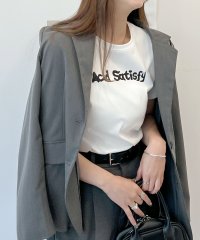 futier land/フューティアランド Futier Land Acid SatisfyロゴTシャツ/508042053