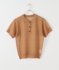 Spick & Span/PROVOKE/プロヴォーク Sheer knit POLO S/508042187
