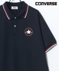 CONVERSE/コンバース CONVERSE QUICK DRY 速乾 カノコ 無地 オールスター 襟ライン 半袖ポロシャツ/508042384
