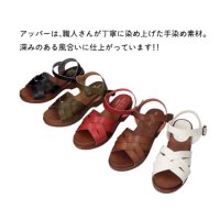 maRe maRe/マーレマーレ maRe maRe 手染めクロスサンダルHP251423/508042487