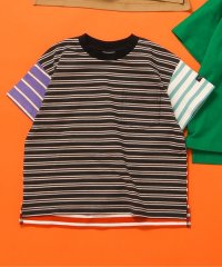 BREEZE/WEB限定 無地ボーダーTシャツ/507640533