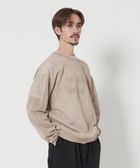 BEAUTY&YOUTH UNITED ARROWS/クランチー グリッド ニット/508016688