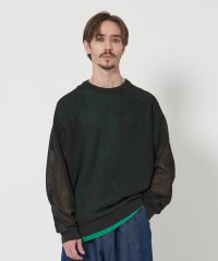 BEAUTY&YOUTH UNITED ARROWS/クランチー グリッド ニット/508016688