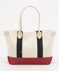 russet/テープ使いキャンバストートL(CE－027－OUT)/508018120