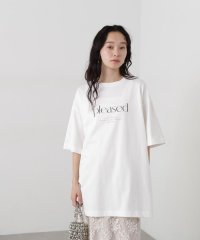 N Natural Beauty Basic/オーバーサイズロゴプリントTシャツ/508040231