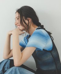 N Natural Beauty Basic/グラデーションボーダーニット/508040232