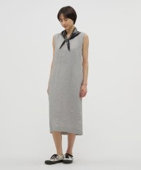 MARGARET HOWELL/YARN DYED LINEN DRESS/508040233