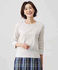 J.PRESS LADIES/リブ クルーネック カットソー/508043188