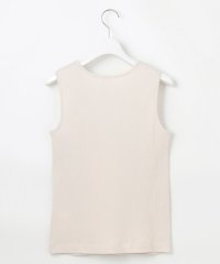J.PRESS LADIES（LARGE SIZE）/リブ ノースリーブ カットソー/508043193