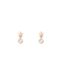 Samantha Tiara/K10PG ストーンピアス≪4月 誕生石≫/508043352