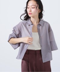 N Natural Beauty Basic/シアークロップドシャツ/508036503