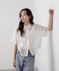 N Natural Beauty Basic/シアークロップドドロストシャツ/508036506