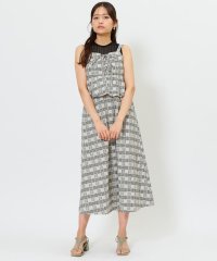 AND COUTURE/フロントレースアップチェックジャンスカ/508043373