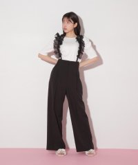 JILL by JILL STUART/フリルサス付きワイドパンツ/508043403