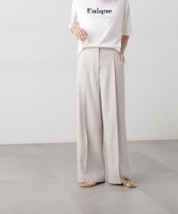 N Natural Beauty Basic/リネンライクタックパンツ/508043420