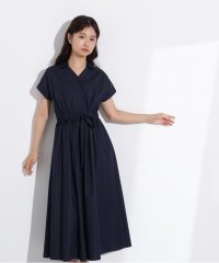 N Natural Beauty Basic/オープンカラーシャツワンピース/508043421