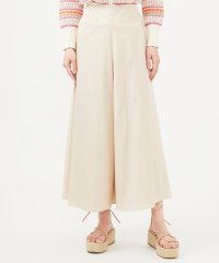 Sybilla/コットンサテンフレアパンツ/508044620