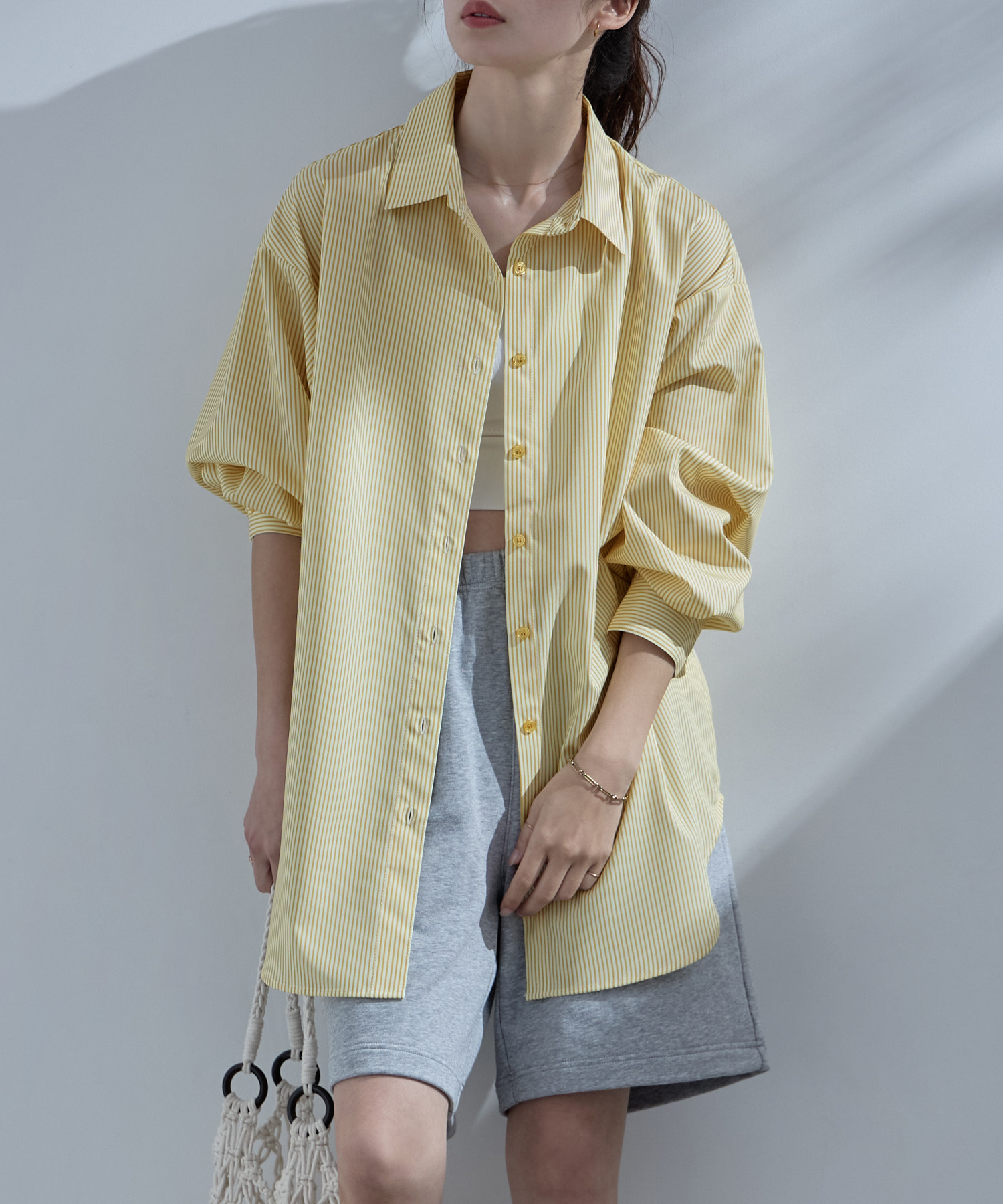 ella  ella_selectshop ジャガードプルオーバー ella selectshopキルト風ジャガードプルオーバー - メルカリ