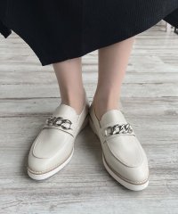 adottona/アドット adottona 【晴雨兼用】チェーンつきトラッドローファー【撥水加工】/507088275