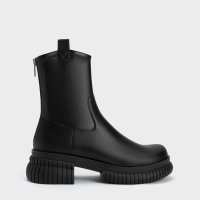 CHARLES & KEITH/【販売終了】プルタブ プラットフォームブーツ/507723162